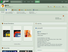 Tablet Screenshot of gio14.deviantart.com