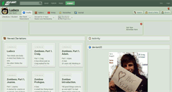 Desktop Screenshot of ludocx.deviantart.com