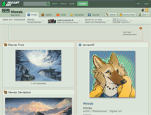 Tablet Screenshot of nimrais.deviantart.com