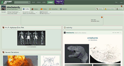 Desktop Screenshot of mikedastardly.deviantart.com