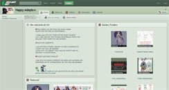 Desktop Screenshot of happy-adopts.deviantart.com