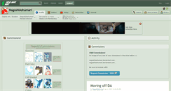 Desktop Screenshot of nagoshiashumari.deviantart.com