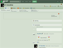 Tablet Screenshot of d1-xenotime.deviantart.com