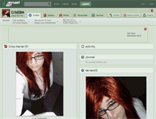 Tablet Screenshot of crisebm.deviantart.com