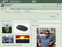 Tablet Screenshot of laimonas171.deviantart.com