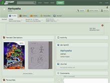Tablet Screenshot of marioyasha.deviantart.com