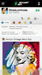 Mobile Screenshot of diosaluminosa.deviantart.com