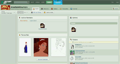 Desktop Screenshot of anastasiasource.deviantart.com