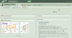 Desktop Screenshot of cremellos-n-cookies.deviantart.com