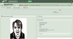 Desktop Screenshot of deep-dark-eyes.deviantart.com