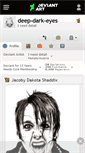 Mobile Screenshot of deep-dark-eyes.deviantart.com