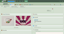Desktop Screenshot of godcolor.deviantart.com