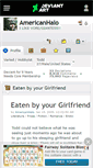Mobile Screenshot of americanhalo.deviantart.com