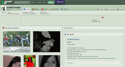 Desktop Screenshot of luvabul-loozer.deviantart.com
