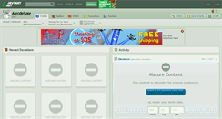 Desktop Screenshot of alecdeluxe.deviantart.com