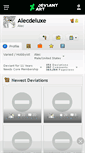 Mobile Screenshot of alecdeluxe.deviantart.com
