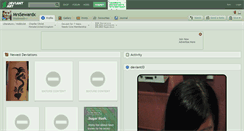 Desktop Screenshot of mrssewardx.deviantart.com