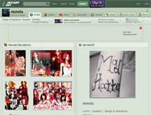 Tablet Screenshot of mishtifa.deviantart.com