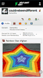 Mobile Screenshot of couldvebeendifferent.deviantart.com