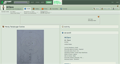 Desktop Screenshot of mrslave.deviantart.com