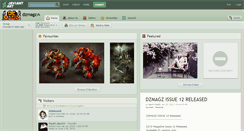 Desktop Screenshot of dzmagz.deviantart.com