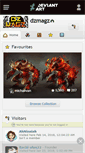Mobile Screenshot of dzmagz.deviantart.com
