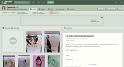 Desktop Screenshot of gemini-611.deviantart.com