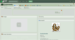 Desktop Screenshot of emotionlessme.deviantart.com