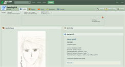 Desktop Screenshot of dead-spirit.deviantart.com