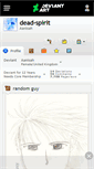 Mobile Screenshot of dead-spirit.deviantart.com