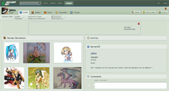 Desktop Screenshot of jatex.deviantart.com