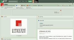 Desktop Screenshot of cuda1.deviantart.com