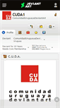 Mobile Screenshot of cuda1.deviantart.com