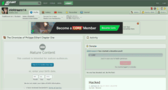 Desktop Screenshot of elektraann14.deviantart.com