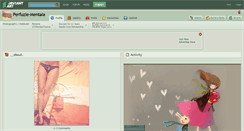 Desktop Screenshot of perfuzie-mentala.deviantart.com
