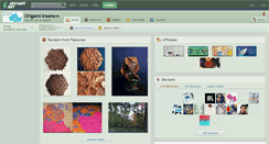 Desktop Screenshot of origami-insane.deviantart.com