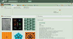 Desktop Screenshot of ionicchange.deviantart.com