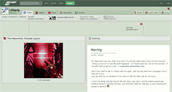 Desktop Screenshot of lilliania.deviantart.com