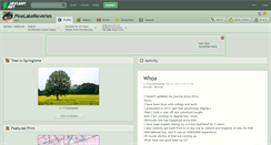Desktop Screenshot of pinelakereveries.deviantart.com