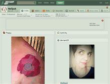 Tablet Screenshot of nelipot.deviantart.com