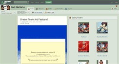 Desktop Screenshot of koei-warriors.deviantart.com