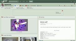 Desktop Screenshot of legomyfoot.deviantart.com