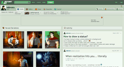 Desktop Screenshot of odovoro.deviantart.com