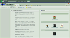 Desktop Screenshot of ink-slingers.deviantart.com