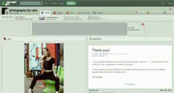 Desktop Screenshot of photography-by-vara.deviantart.com