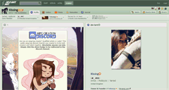 Desktop Screenshot of kissing.deviantart.com
