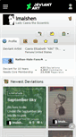 Mobile Screenshot of imalshen.deviantart.com