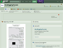 Tablet Screenshot of mindbogglingfractals.deviantart.com