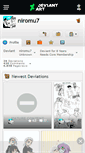 Mobile Screenshot of niromu7.deviantart.com