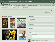 Tablet Screenshot of jeshi-kun.deviantart.com